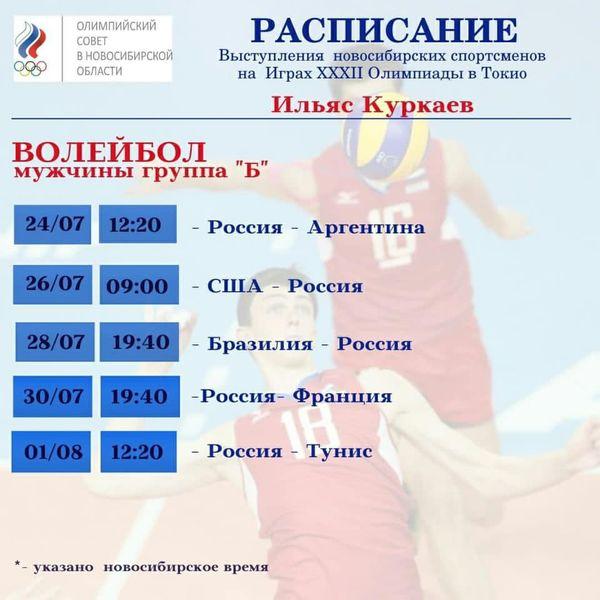 Фото Расписание выступлений новосибирских спортсменов на Олимпиаде-2021 в Токио 2